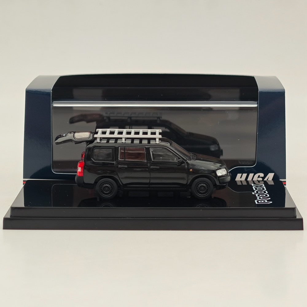1/64 Hobby Japan Toyota PROBOX Customized ver. w/ROOF CARRIER Black HJ642062BK
