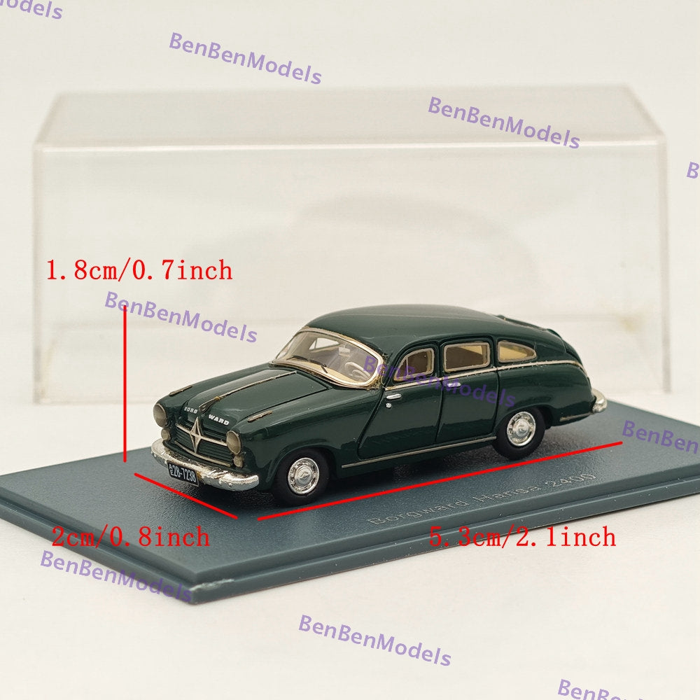 1/87 NEO SCALE MODELS Hansa 2400 Resin Car Limited Collection Green
