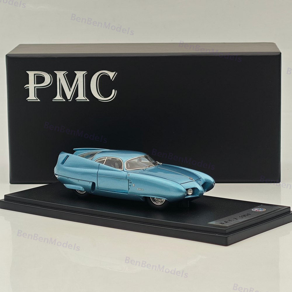 PMC 1/43 Alfa Romeo B.A.T. 7 1954 Blue Resin Model Car Limited Edittion 111