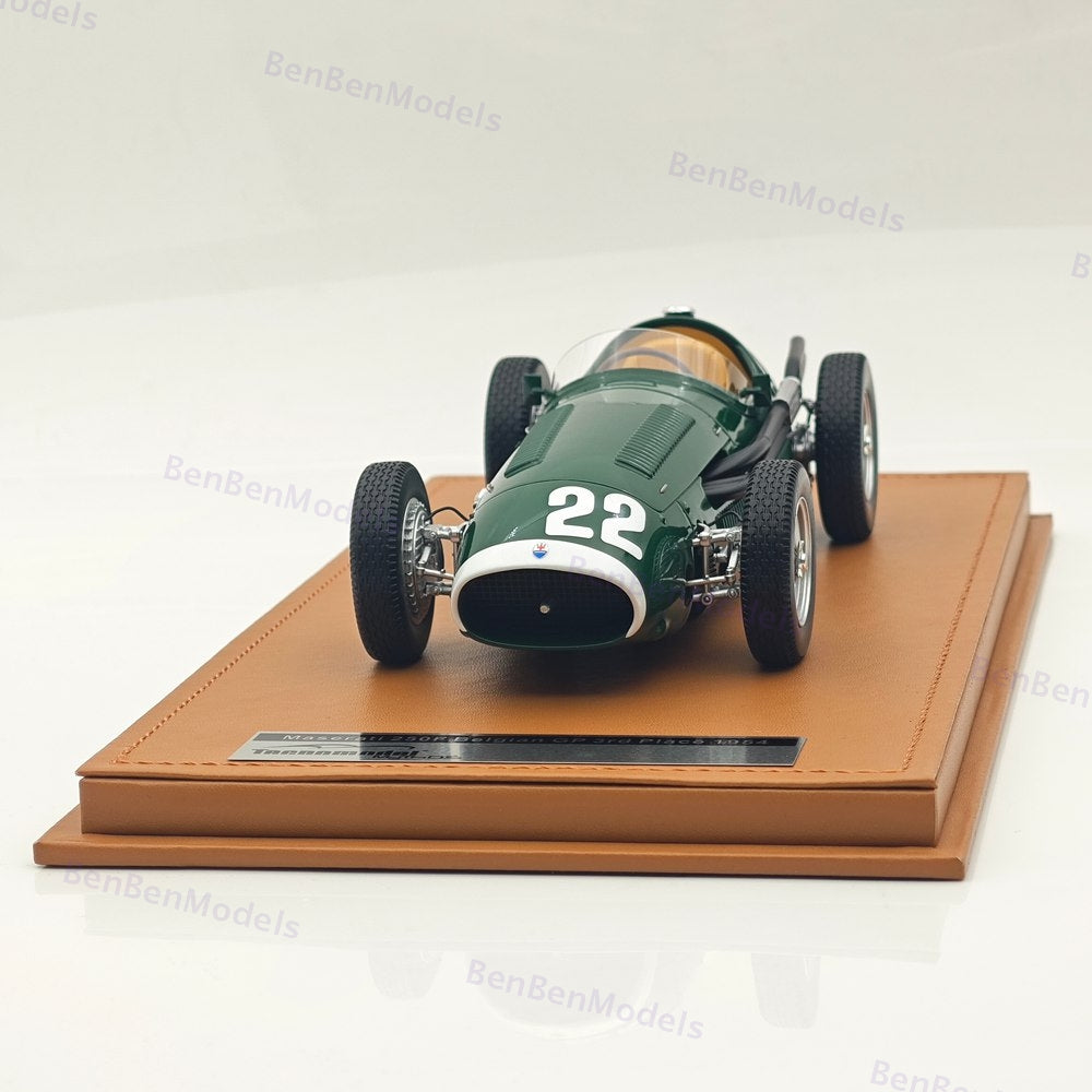 1/18 Tecno Maserati 250F 3rd Place 1954 Stirling Moss #22 TM18-187B Ltd 80 Pcs