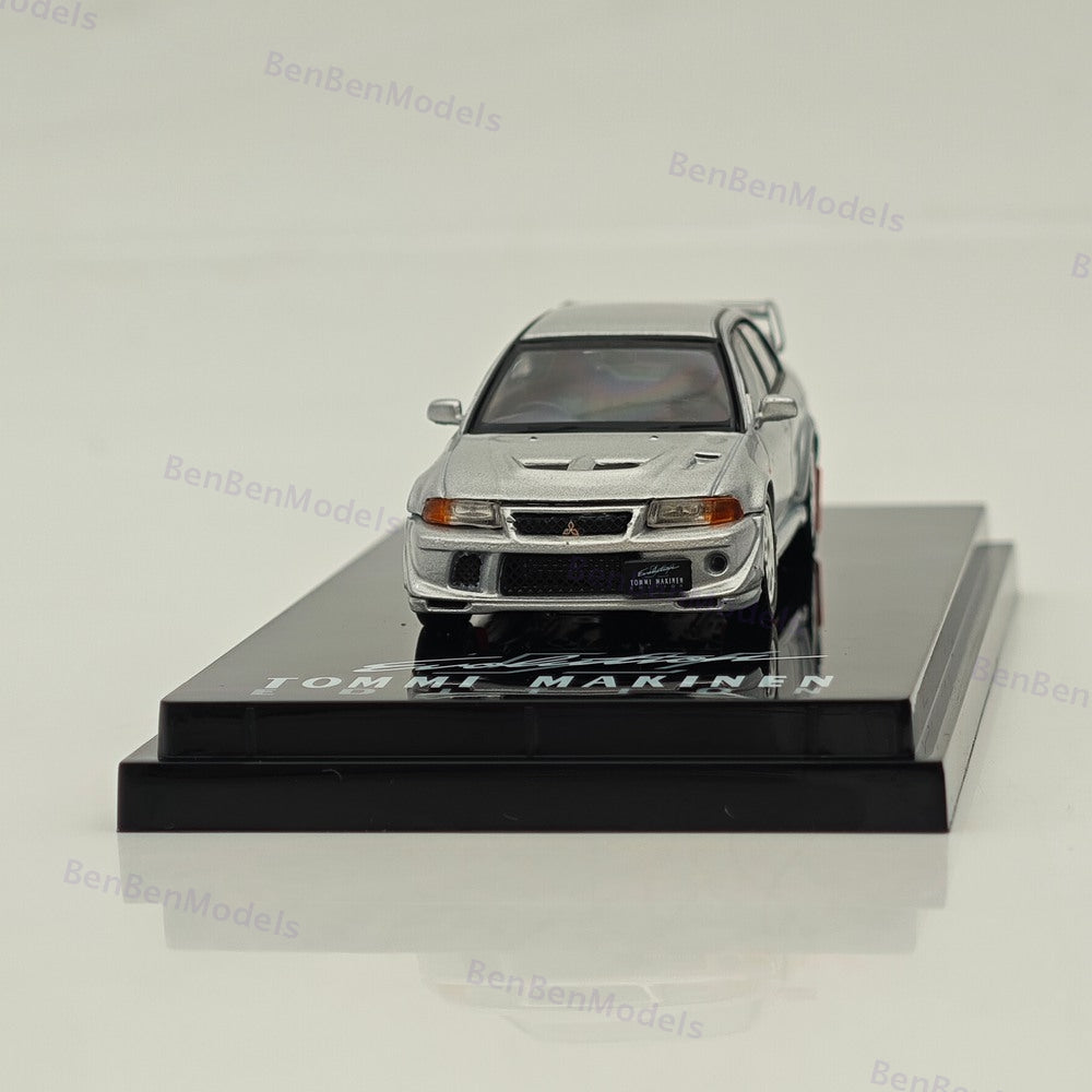 Mitsubishi Lancer GSR Evolution VI TME(CP9A) 2000 With Mud Flap Hobby Japan 1/64