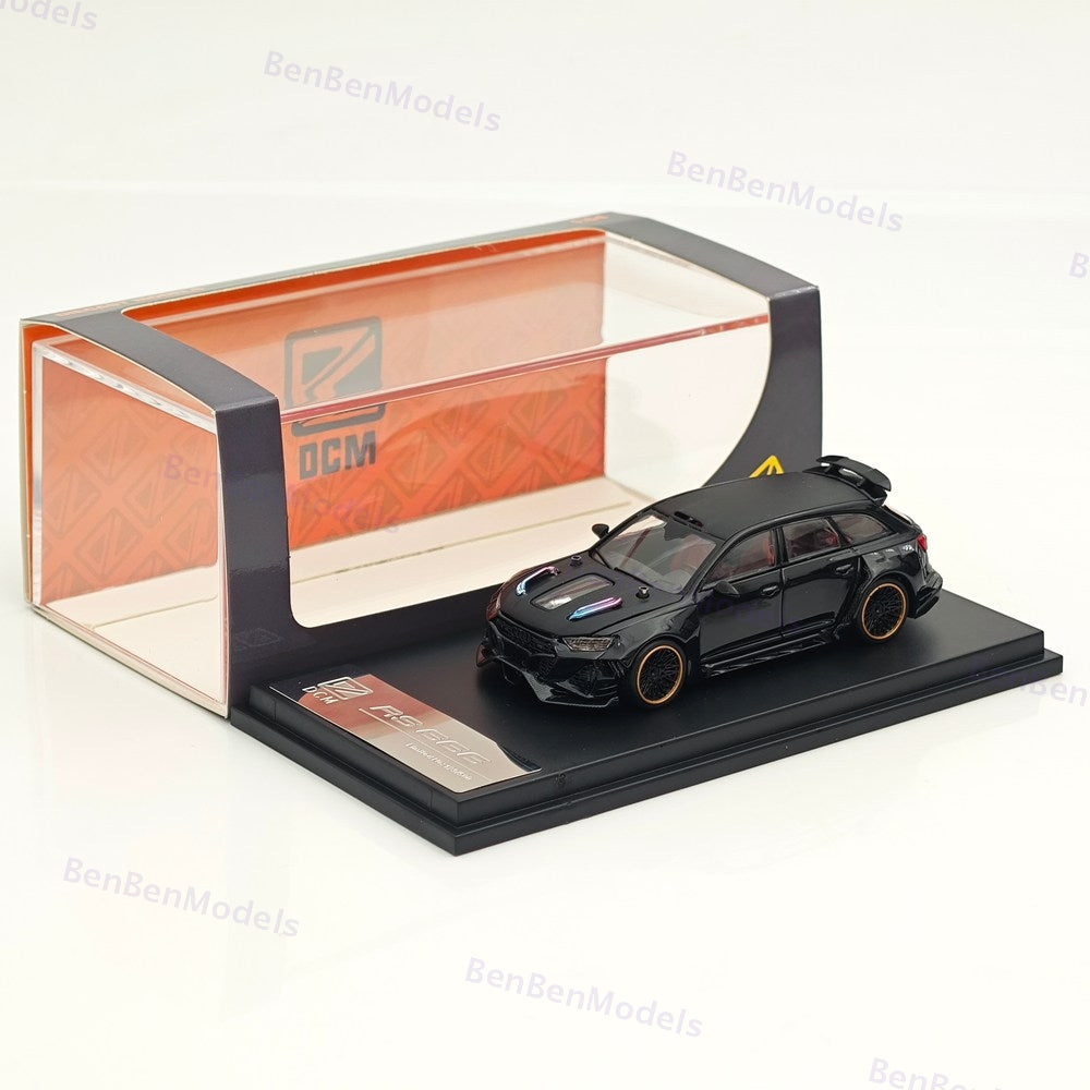DCM 1:64 RS6 2NCS Wagon Widebody Kit Sports Model Diecast Metal Car