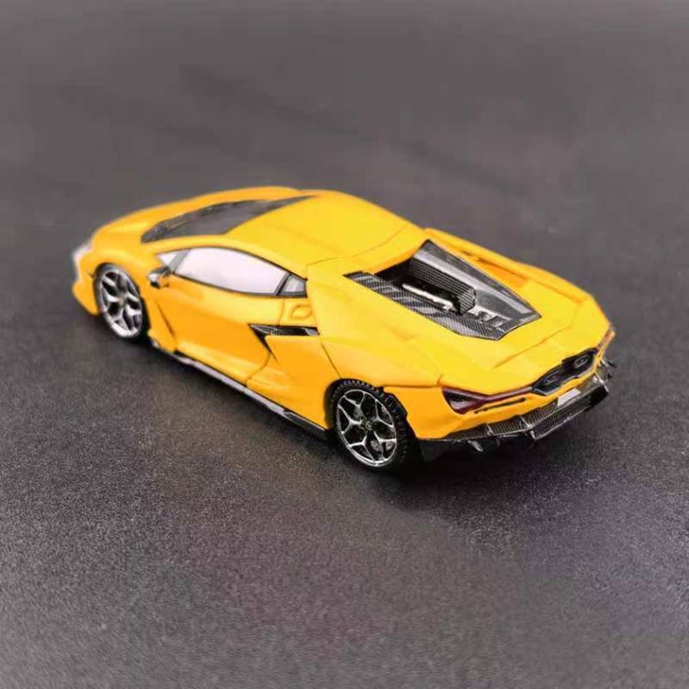 MJ 1:64 for Lamborghini Revuelto HPEV Miniature Diecast Toys Car Models Collection Gifts