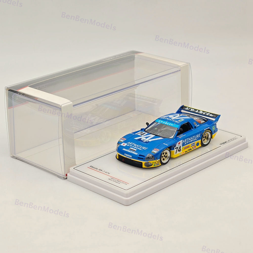 TSM MODEL TSM430190 1/43 Mazda RX-7 #74 1994 Le Mans 24 Hrs Team Artnature Resin