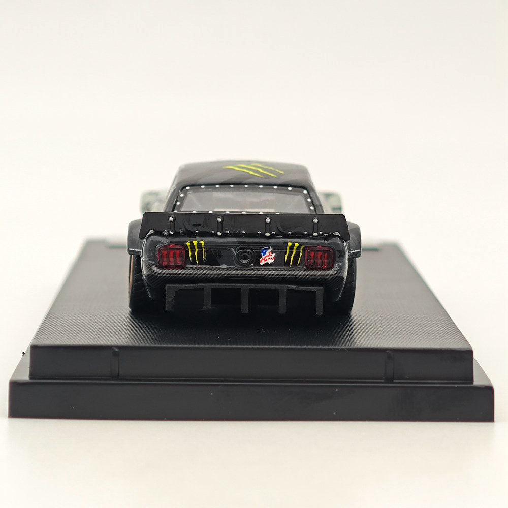 Street Weapon 1:64 Ford Mustang 1965 Ken Block's Hoonicorn RTR V2 #43 Diecast Model Gifts Collection(Ships from the United States)