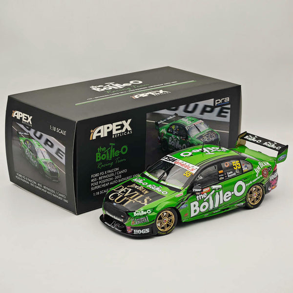 1/18 Apex FORD FG X FALCON #55 REYNOLDS / CANTO POLE POSITION-2015 AD81415 Diecast Models Car Collection Auto Toys Gift