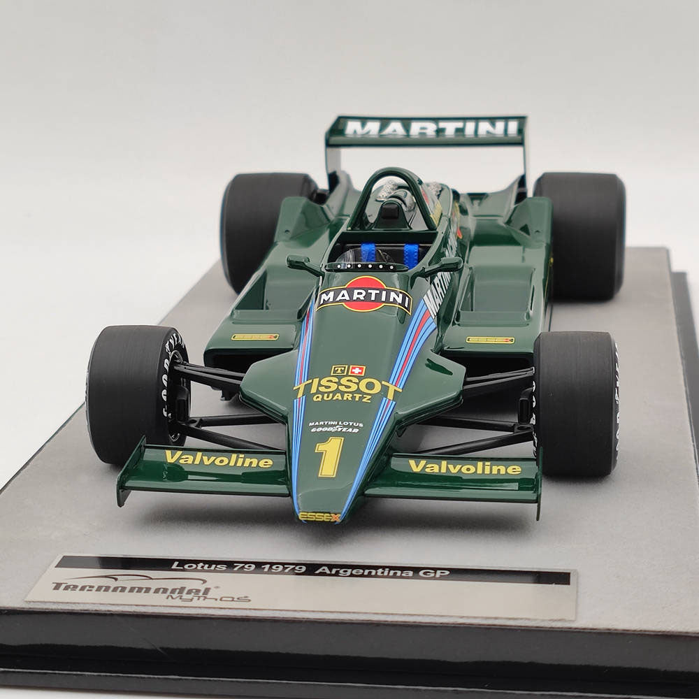 1/18 Tecno Mythos Series Lotus 79 1979 Car #1 GP Argentina TM18-287B Resin Model
