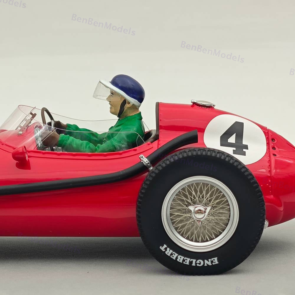Tecno 1/18 Ferrari Dino 246 F1 Winner France GP 1958 M.Hawthorn #4 TMD18-116C