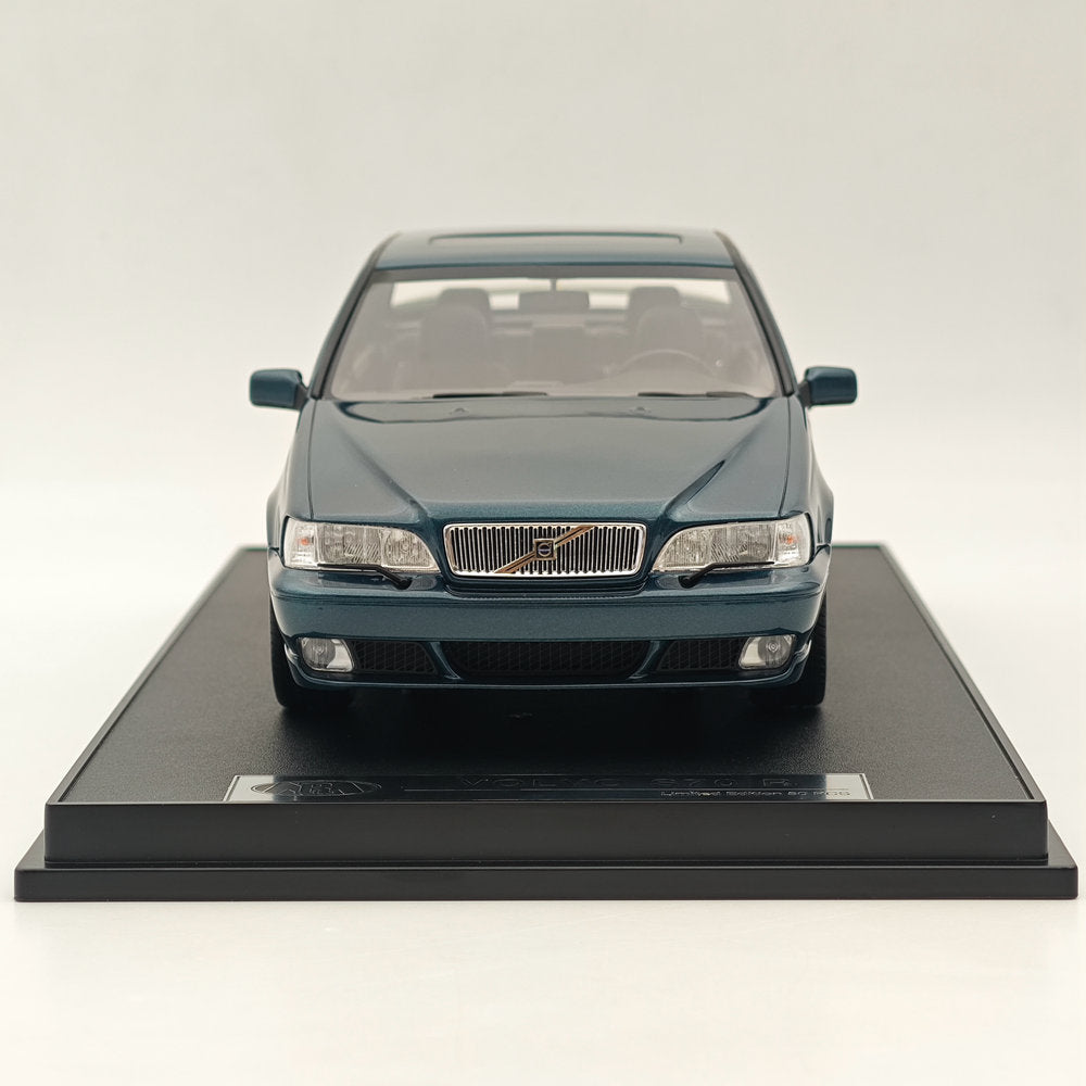 RAM Collectibles 1:18 VOLVO S70R 1998 RM-0011 Modèle de voiture en résine Édition limitée Vert