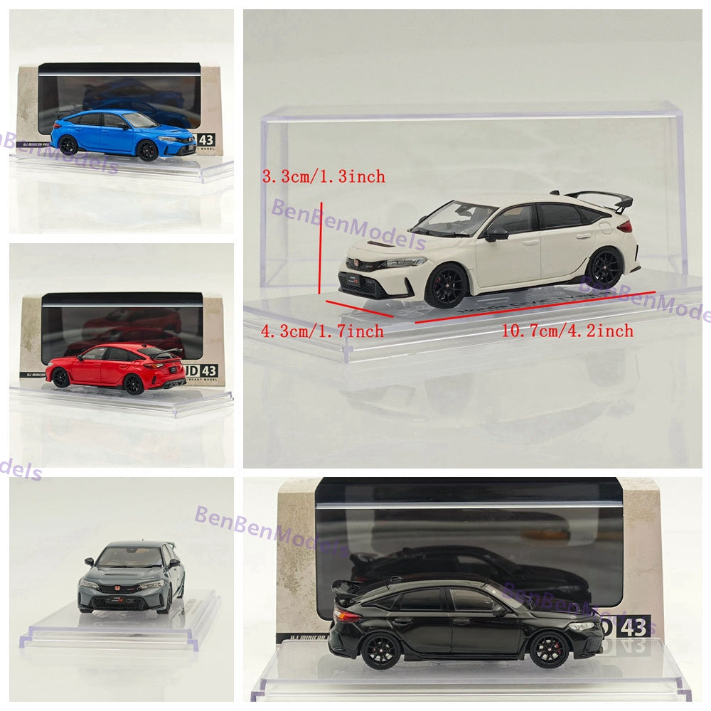 Hobby Japan HJD43 1/43 Honda CIVIC TYPE R (FL5) RACING BLACK