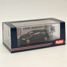 Hobby Japan 1:64 Honda CIVIC (EG6) Sir-S With Engine Display Model Granada Black(P) HJ641017SBK Diecast Models Car Collection In Stock - US