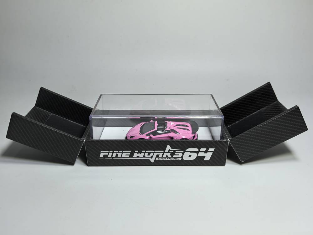 Lamborghini LP700 Cabriolet LB Miniature en résine 1:64 Fine Works
