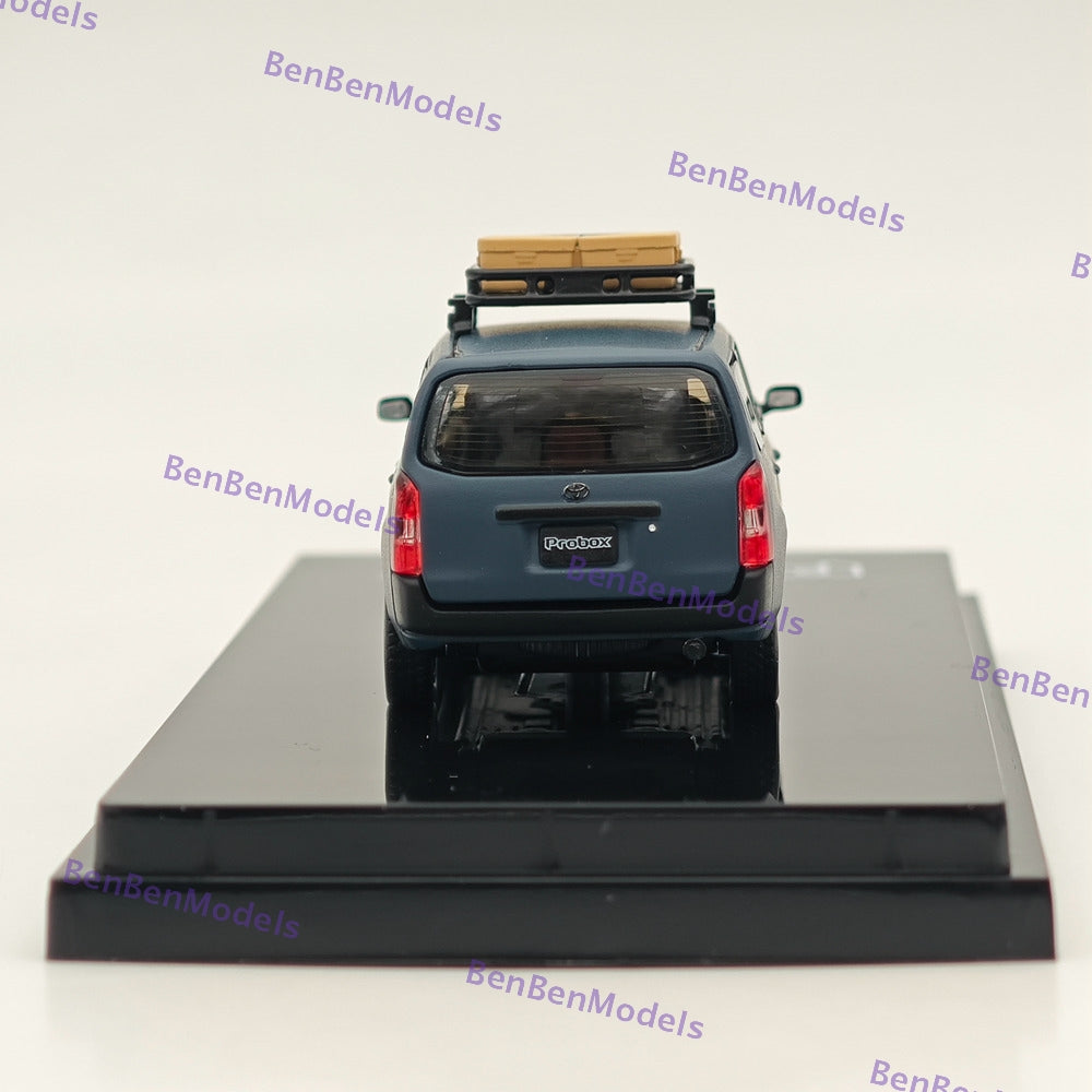 1/64 Hobby Japan Toyota PROBOX CUSTOMIZED VER Matte Blue HJ643062BL Models Car