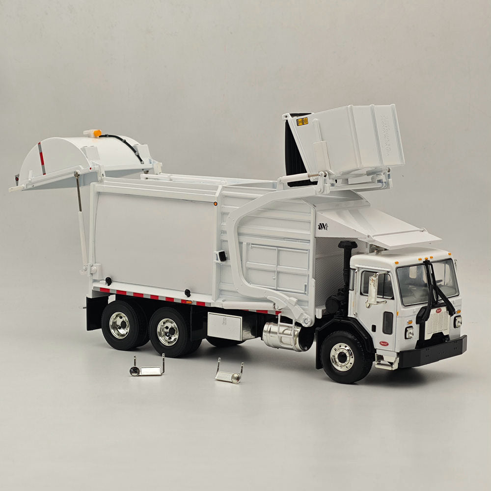 FIRST GEAR 1/34 PETERBILT MODEL 520 WITH WITTKE FRONT END LOAD REFUSE TRUCK 10-4193 DIECAST METAL REPLICA Collection