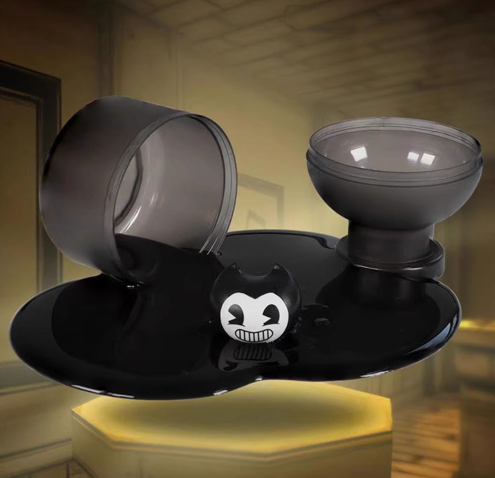 Bocal aveugle assorti de Bendy et de la machine à encre avec tête de figurine mystérieuse