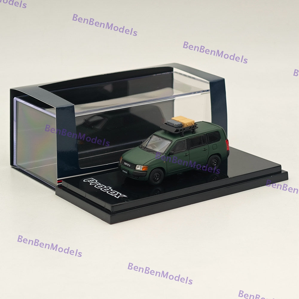 1/64 Hobby Japan Toyota PROBOX CUSTOMIZED VER Matte GREEN HJ643062GR Models Car