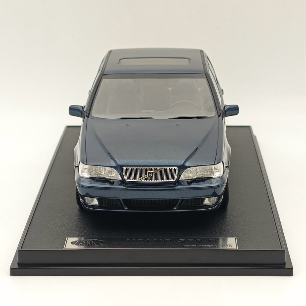 RAM Collectibles 1:18 VOLVO S70R 1998 RM-0010 Modèle de voiture en résine Édition limitée Bleu