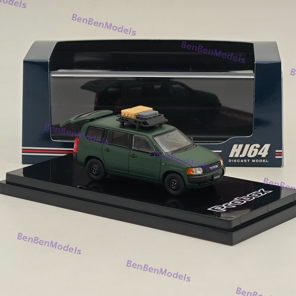 1/64 Hobby Japan Toyota PROBOX CUSTOMIZED VER Matte GREEN HJ643062GR Models Car
