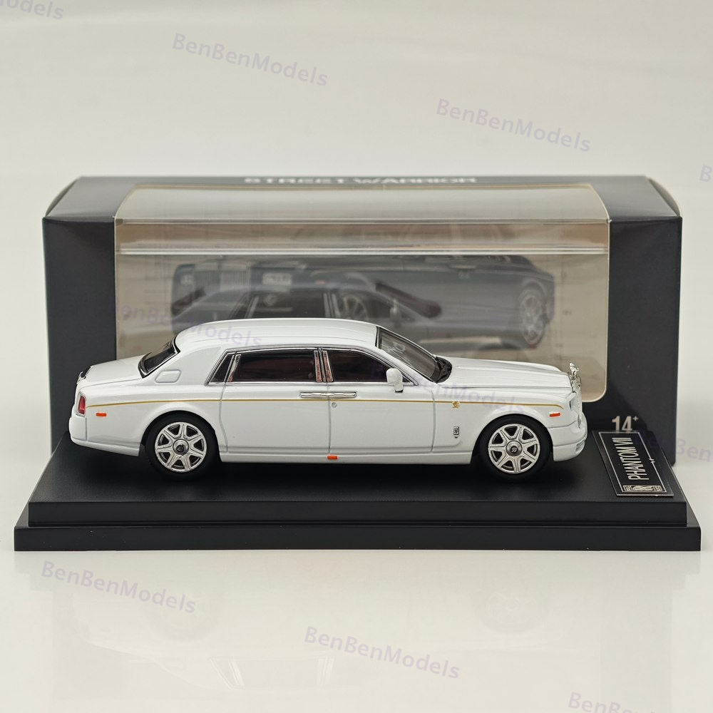 1:64 SW Rolls-Royce Phantom VII 7 Luxury Sedan Sports Model Diecast Metal Car