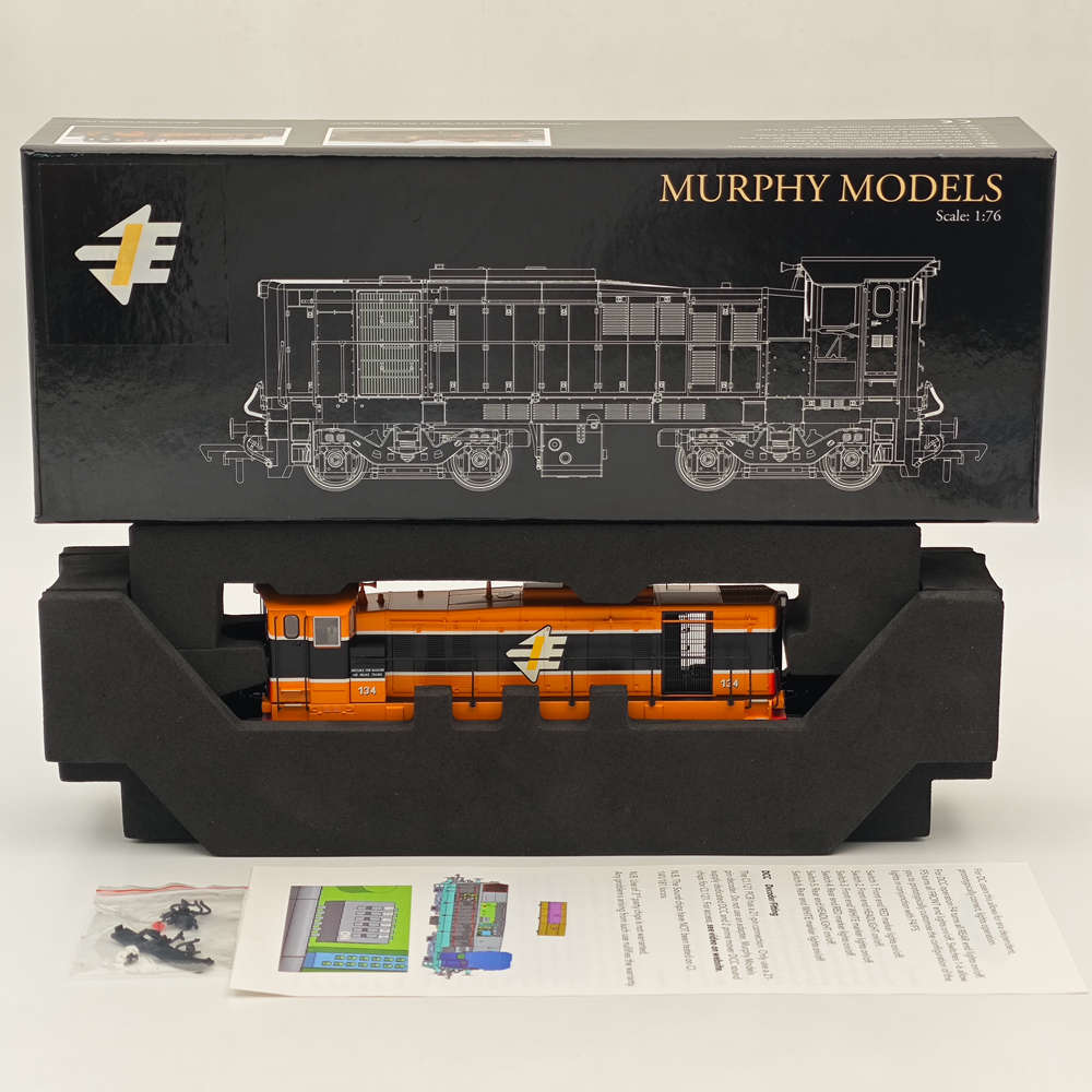 1:76 Murphy Models MM0134 Class 121 Diesel Locomotive 134 in IE livery -Railways