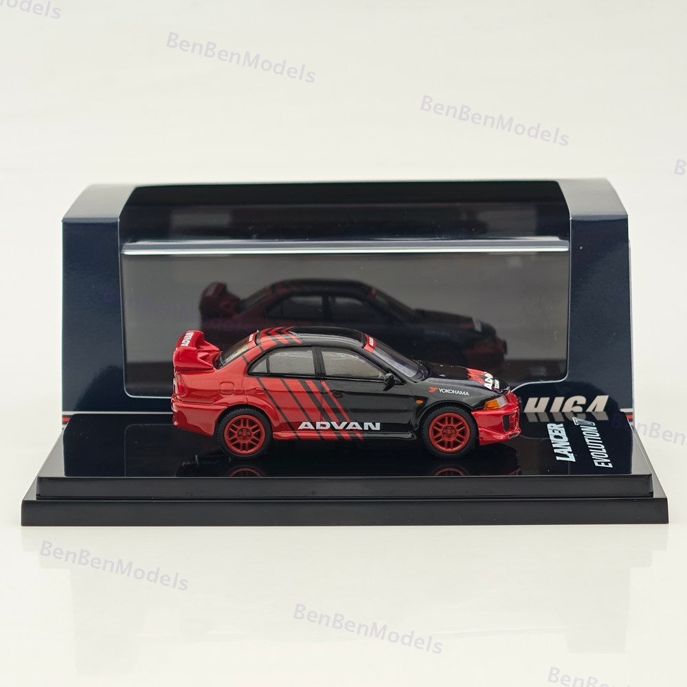 Hobby Japan 1/64 Mitsubishi Lancer GSR Evolution 1998 YOKOHAMA ADVAN HJ642032AV