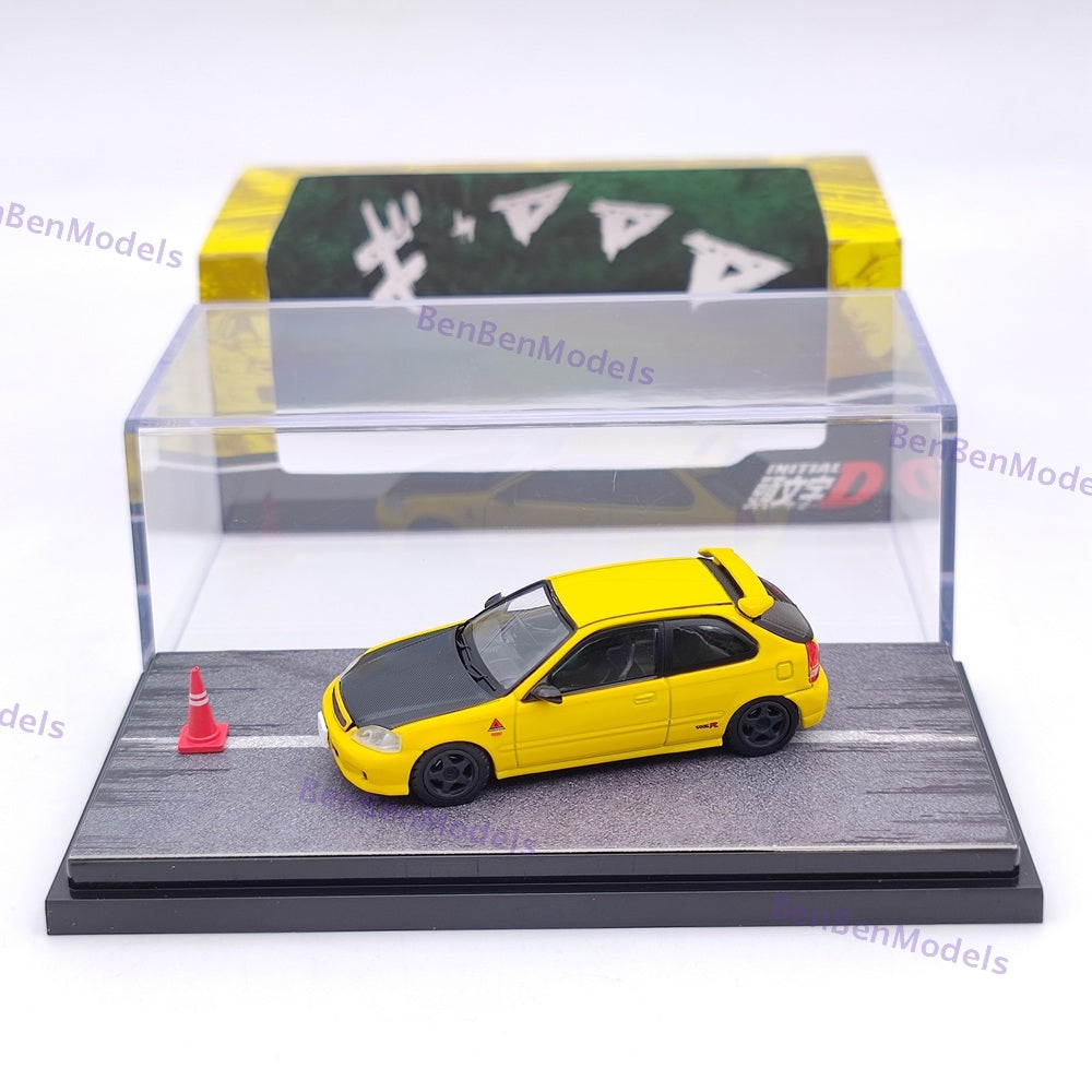 Hobby Japan 1/64 TYPE R (EK9) Project D Diorama Set HJ642016DA Diecast