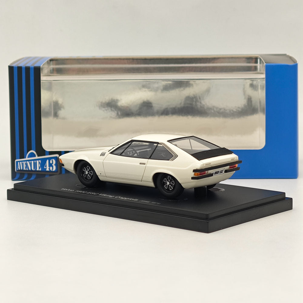 AutoCult Avenue 43 1/43 Volvo 1800 ESC Viking Coggiola 1971 White #60104 Resin Model Car Limited