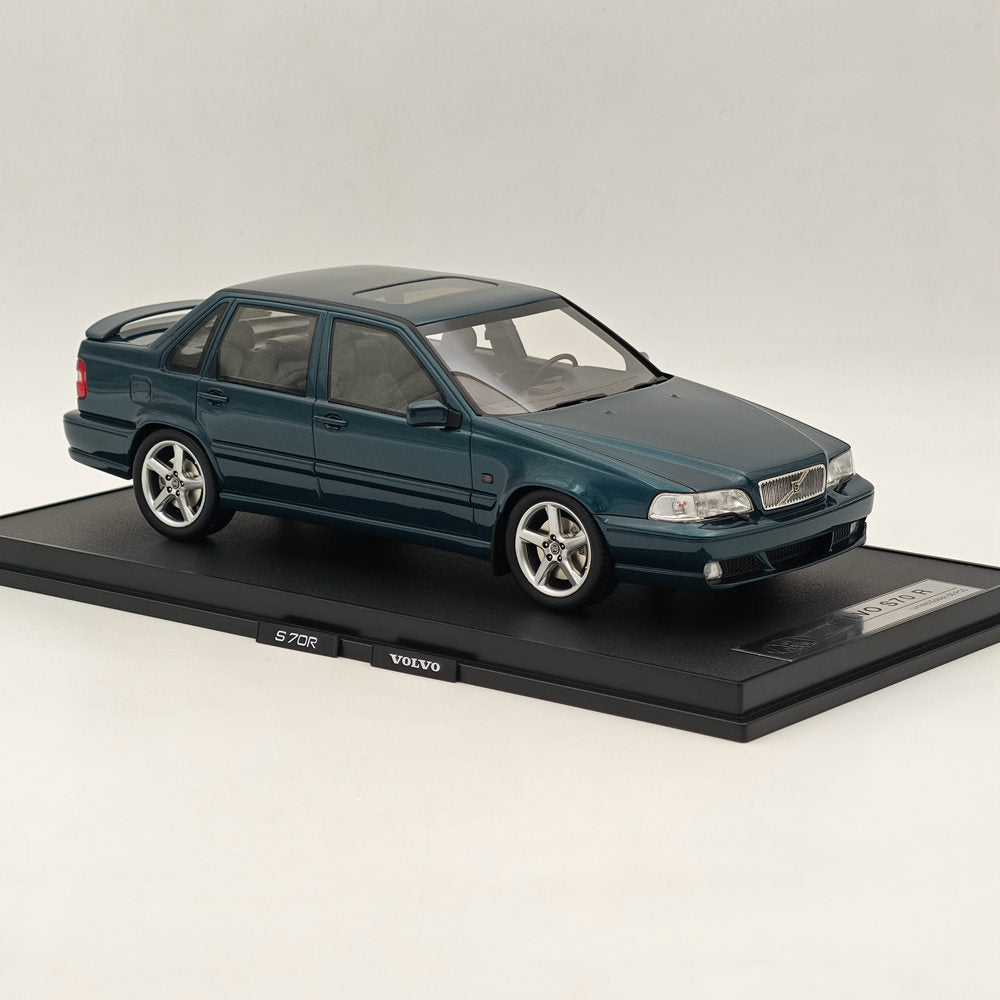 RAM Collectibles 1:18 VOLVO S70R 1998 RM-0011 Modèle de voiture en résine Édition limitée Vert