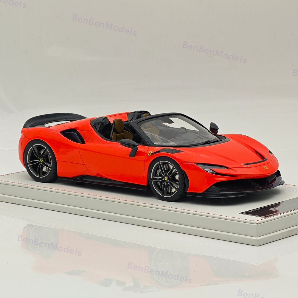 CE 1/18 Ferrari SF90 Spider Supercar Car Resin Diecast Model Limited Collection