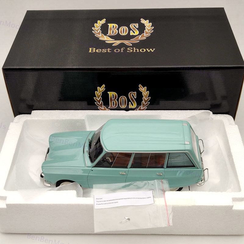 BOS 1/18 Citroen Ami 6 Break 1967 BOS390 Blue Limited Edition Collection Models