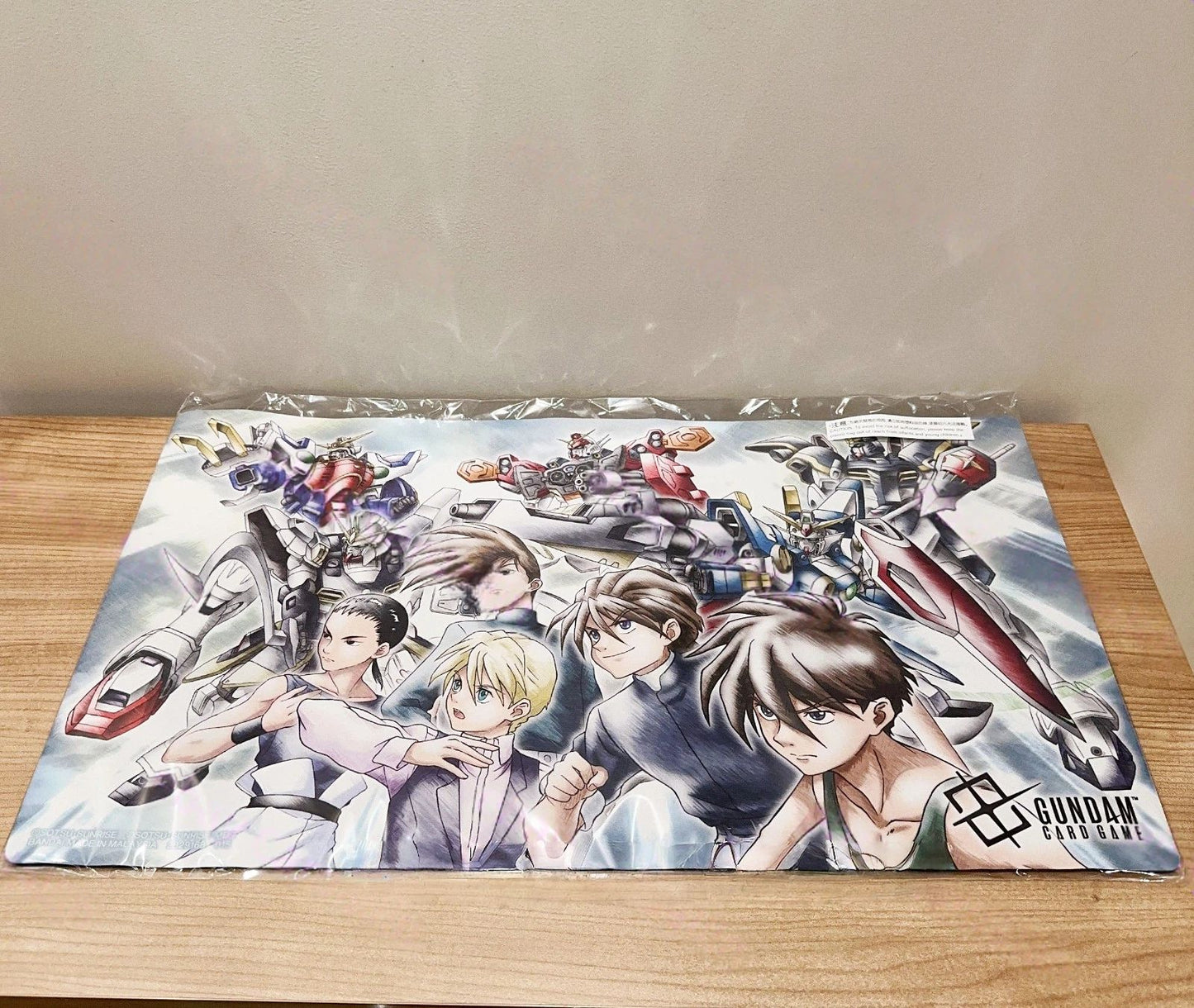 2026 Gundam Card Game Chinese Tcg Gundam W Wing PB01 Playmat New Sealed