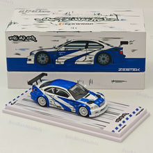 1:64 DCM BMW M3 GTR E46 NFS TECKWRAP APAXPO ZESTEK Diecast Models Car Colletible