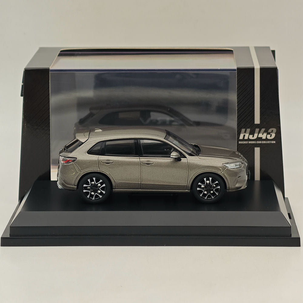 Modèle réduit moulé sous pression Honda ZR-V e:HEV Platinum Grey (M) HJ431005GM, Hobby Japan, 1/43