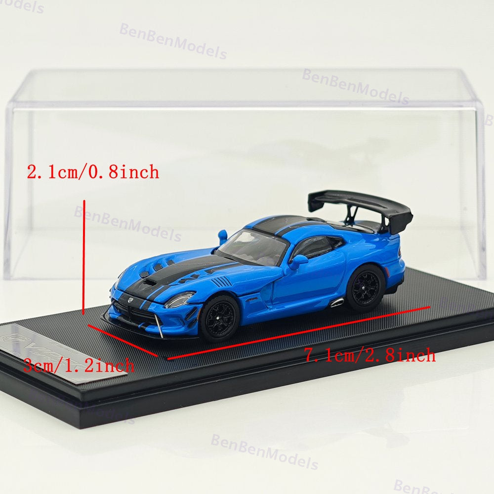 Hone Model 1:64 Dodge Viper ACR Racing Sports Diecast Model Car Collection
