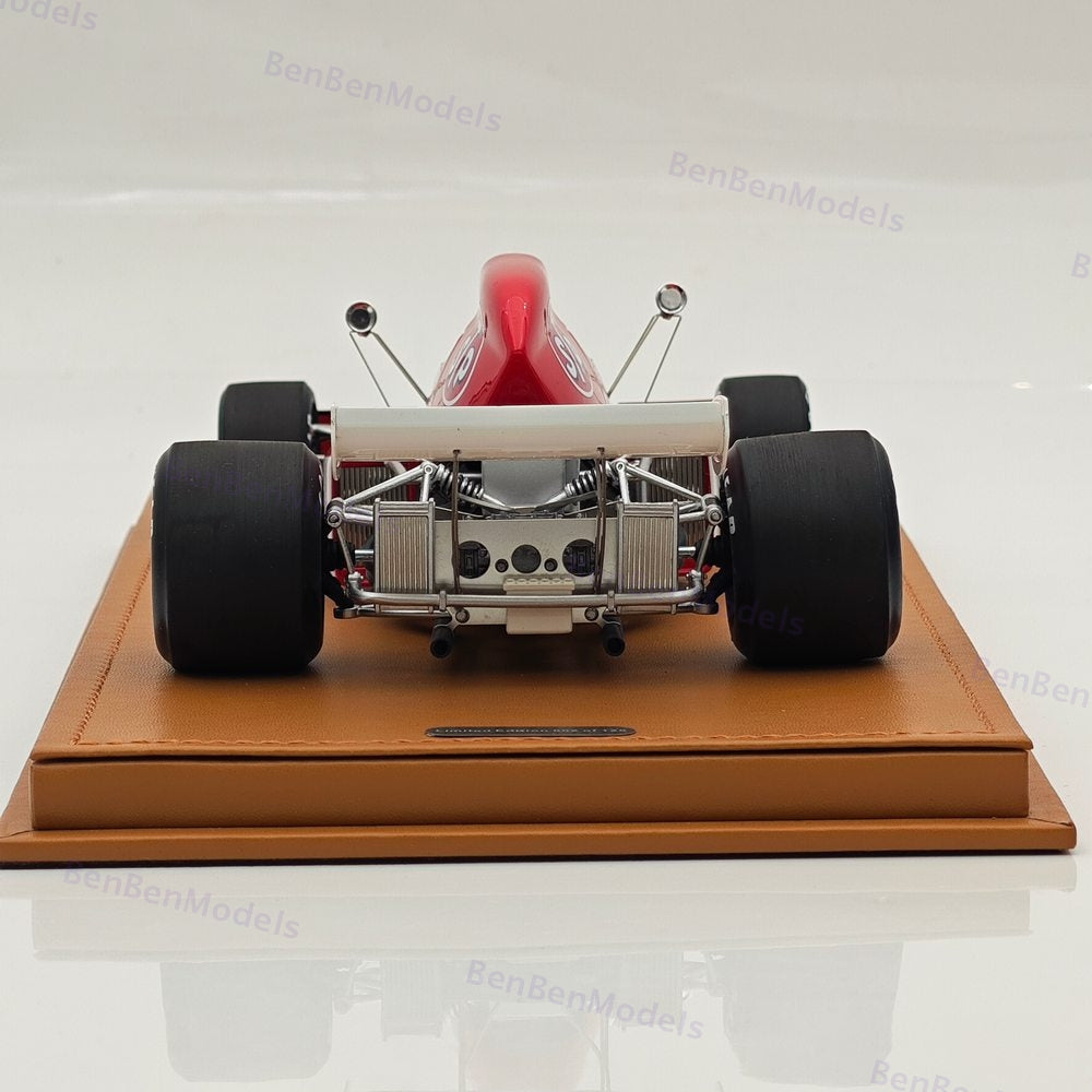 Tecno 1/18 March 721X 1972 Belgium GP Driver Niki Lauda #12 TM18-288B Ltd 125 Pc