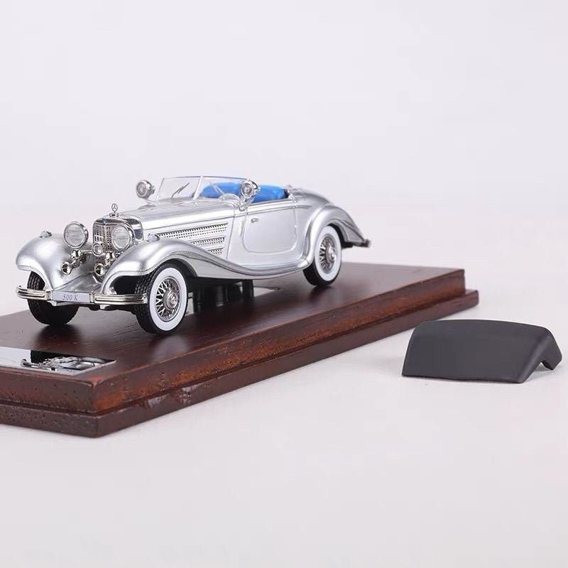 Liberty 1/64 Mercedes-Benz 500K Classic Vintage Diecast Toys Car Models Collectible Gifts