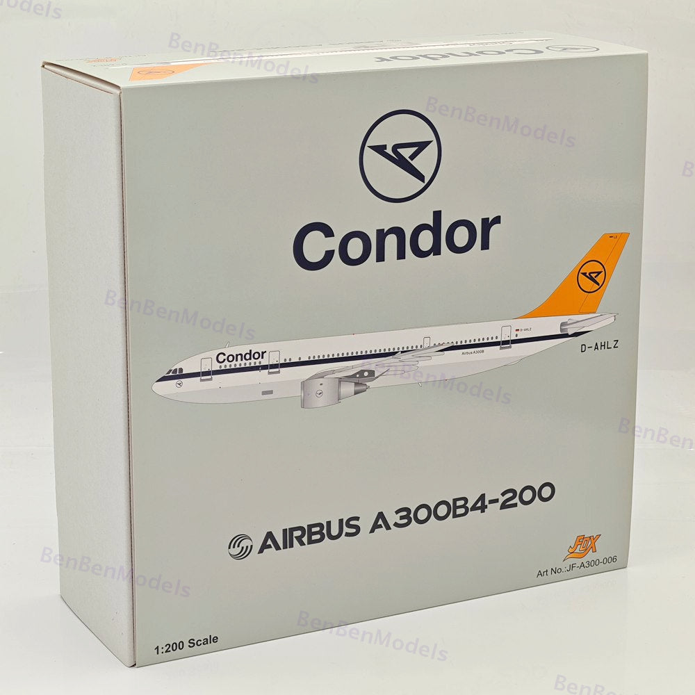 Condor / Airbus A300B4-200 / D-AHLZ / JF-A300-006 / 1:200/Diecast Aircraft Model