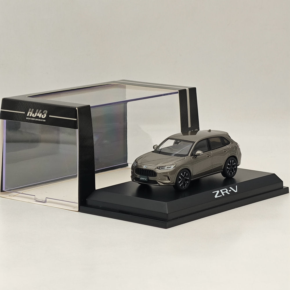Modèle réduit moulé sous pression Honda ZR-V e:HEV Platinum Grey (M) HJ431005GM, Hobby Japan, 1/43