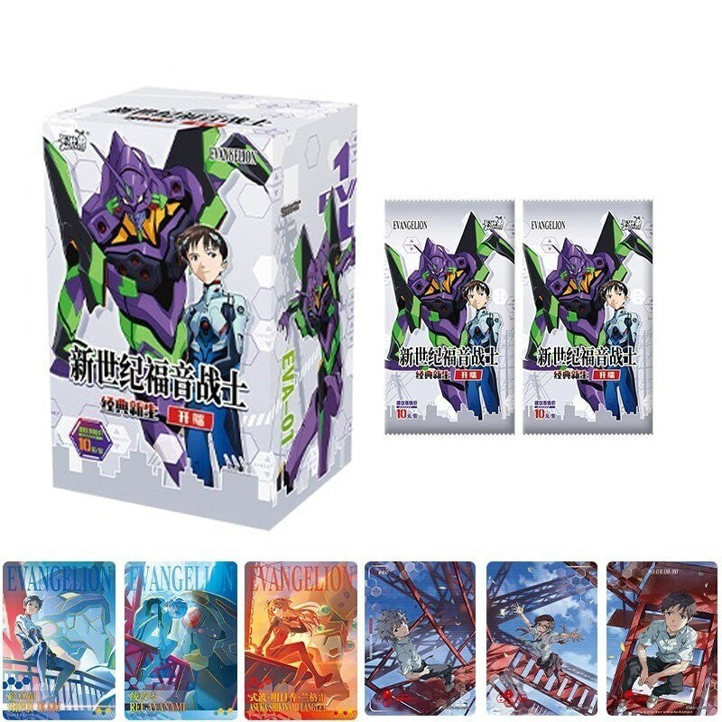Kayou Neon Gensis Evangelion Collection Trading Card Booster Box New Sealed Box BenBenModels Kayou Neon Gensis Evangelion Collection Trading Card Booster Box New Sealed Box BenBenModels