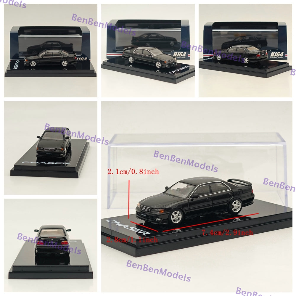 Hobby Japan Toyota CHASER TOURER V (JZX100) 1998 Diecast Model Car Limited 1/64