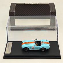 Modèle réduit de voiture en alliage moulé sous pression Ford Shelby Cobra 427 Gulf Power Cap 1/64