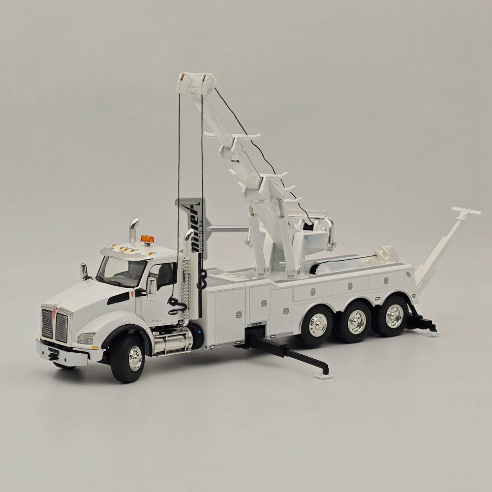FIRST GEAR 1/50 Kenworth T880 with Century Model 1060 Rotator Wrecker White 50-3467 DIECAST Model Truck Collection