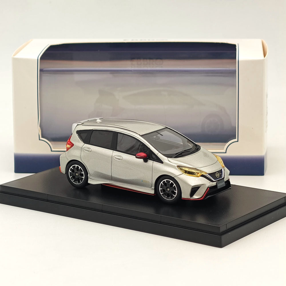 1/43 EBBRO 45440 NISSAN NOTE e-POWER NISMO 2017 Silver Resin Model Car Collection