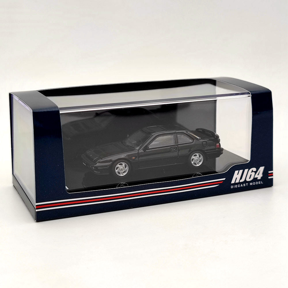 1/64 Hobby Japan Honda PRELUDE 2.0XX 4WS Special Edition Black HJ642002ABK Diecast Toys Car Gift