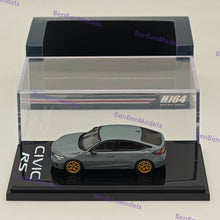 1/64 CIVIC RS Customized Version Sonic Gray Pearl HJ642046BGY Hobby Japan