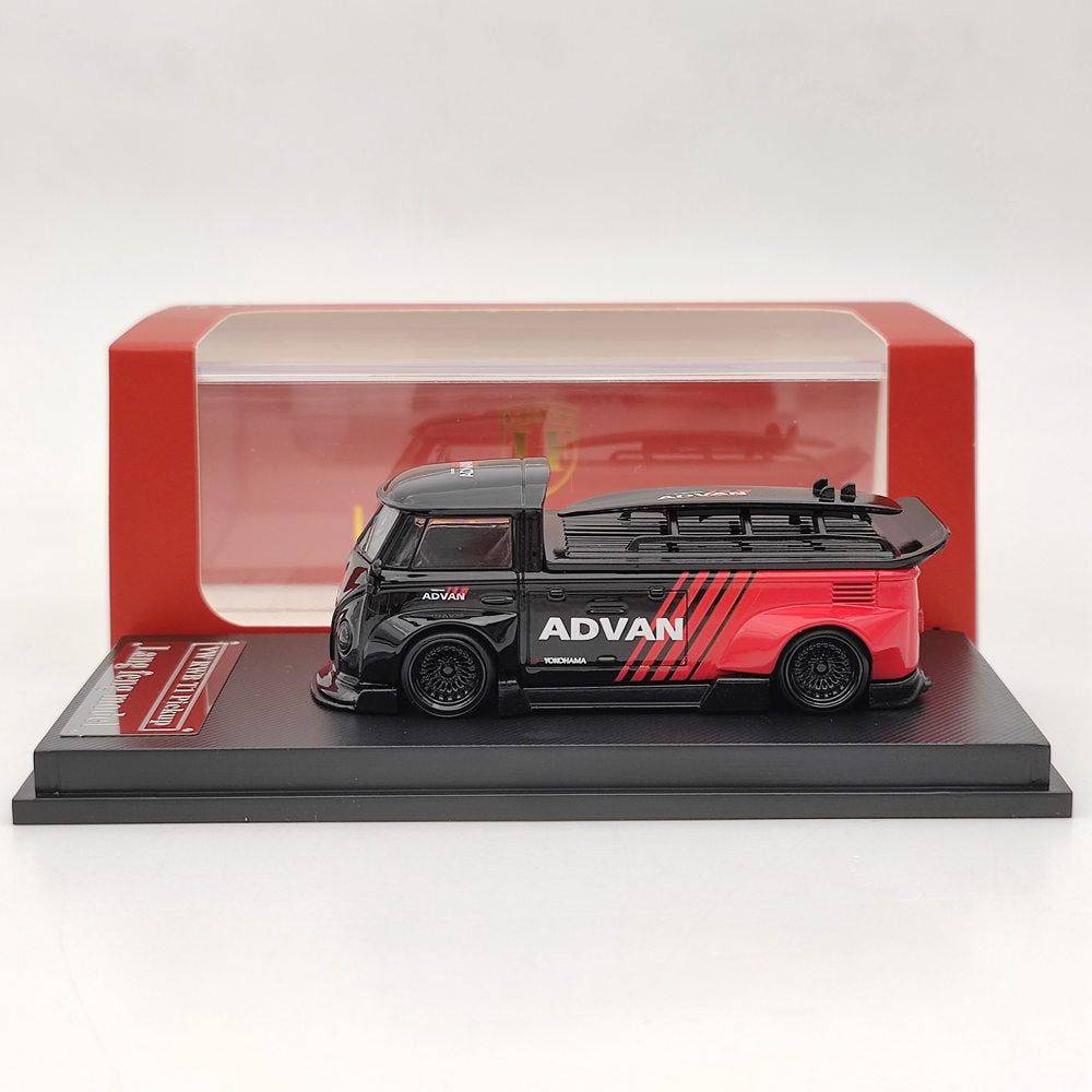 LF 1:64 VW RWB T1 Pickup Diecast Toys Car Models Miniature Vehicle Hobby Collectible Gifts