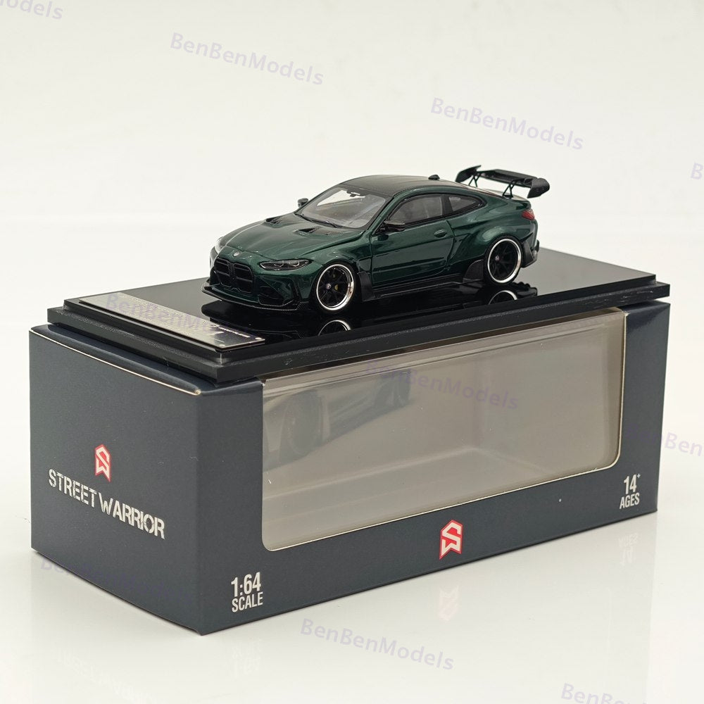 1:64 SW BMW M4 G82 Sports Model Diecast Toys Car Models Collection Limited 499