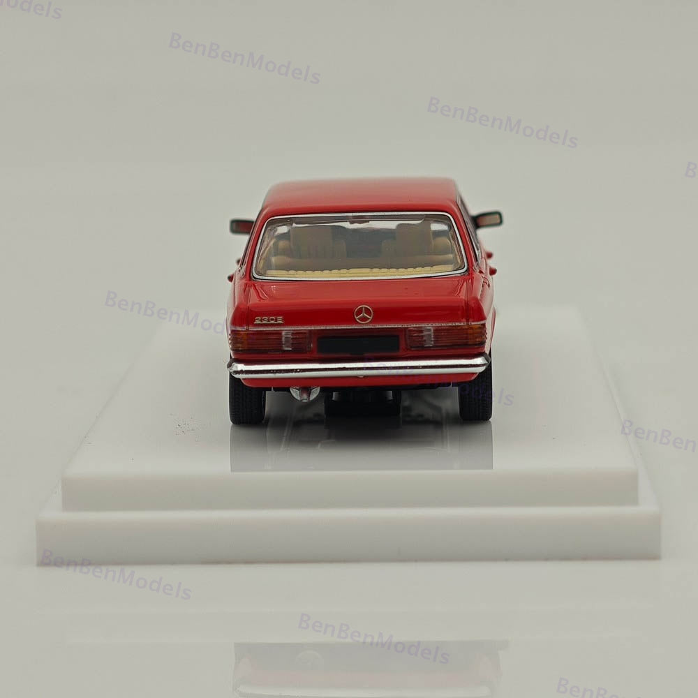 1:64 JIYI & GOC Mercedes Benz 230E V123 Beijing HEC 1976 Red Special Edition