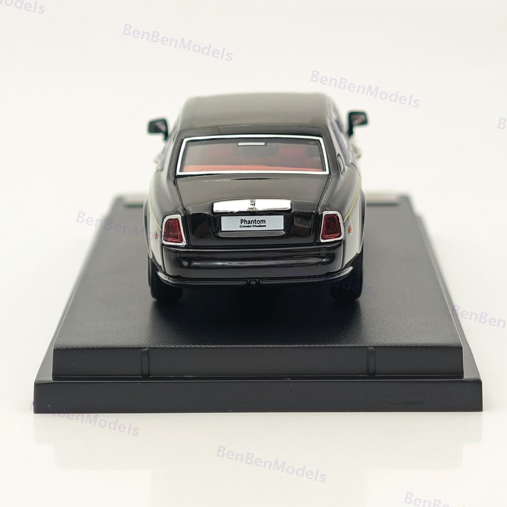1:64 SW Rolls-Royce Phantom VII 7 Luxury Sedan Sports Model Diecast Metal Car