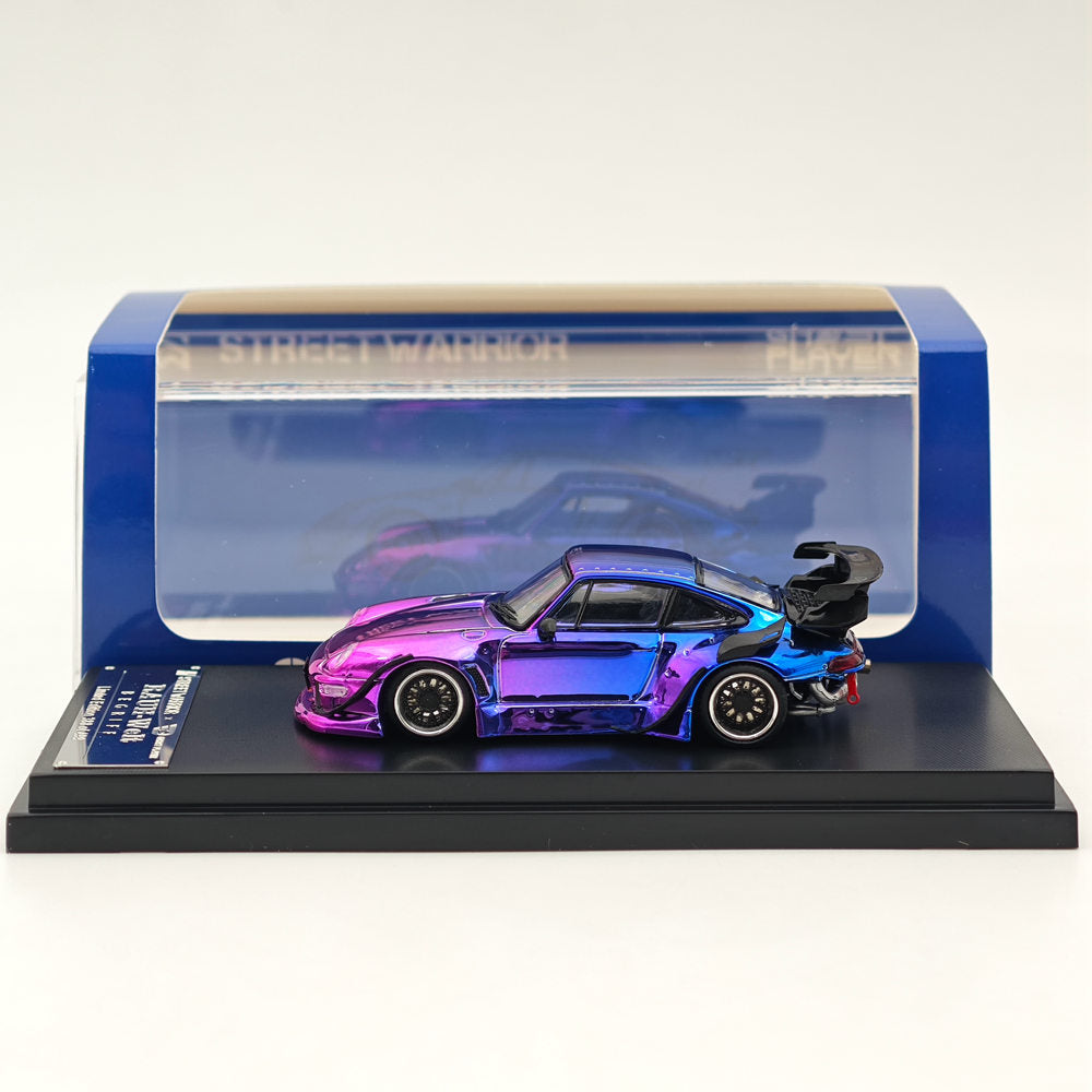 Modellino Porsche 911 RWB964 GT Viola, STAR Models 1:64, Nuovo In Confezione Originale - Foto 5